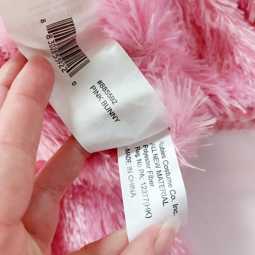 2pc Pink Bunny Costume size‎ 0-6 months Halloween Easter Rubies